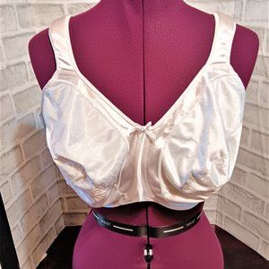 Bali 3562 bra 42/95  DDD 4 clasp floral mesh back full figure cushion wide strap